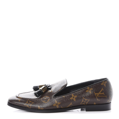 Louis Vuitton Monogram Society Loafers 36 1 of 7