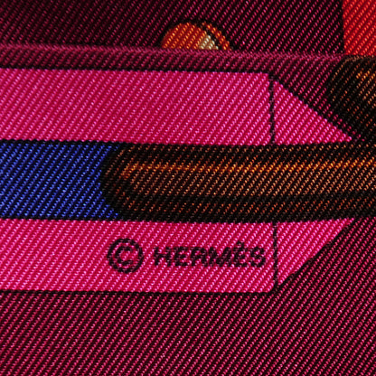 Hermes Epsom Silk'in Wallet Rose Tyrien 9 of 11