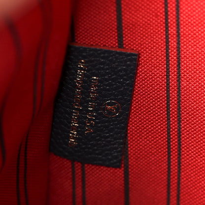 Louis Vuitton Empreinte Pochette Metis Marine Rouge 7 of 13