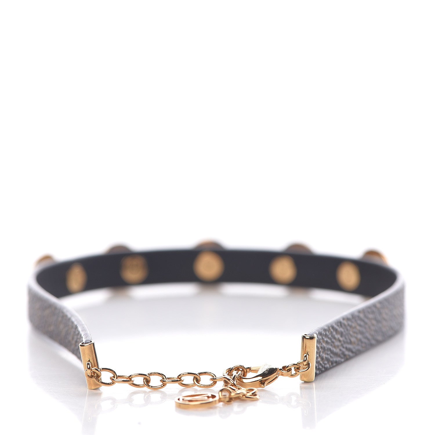 Louis Vuitton Monogram Studdy Choker Necklace 3 of 6