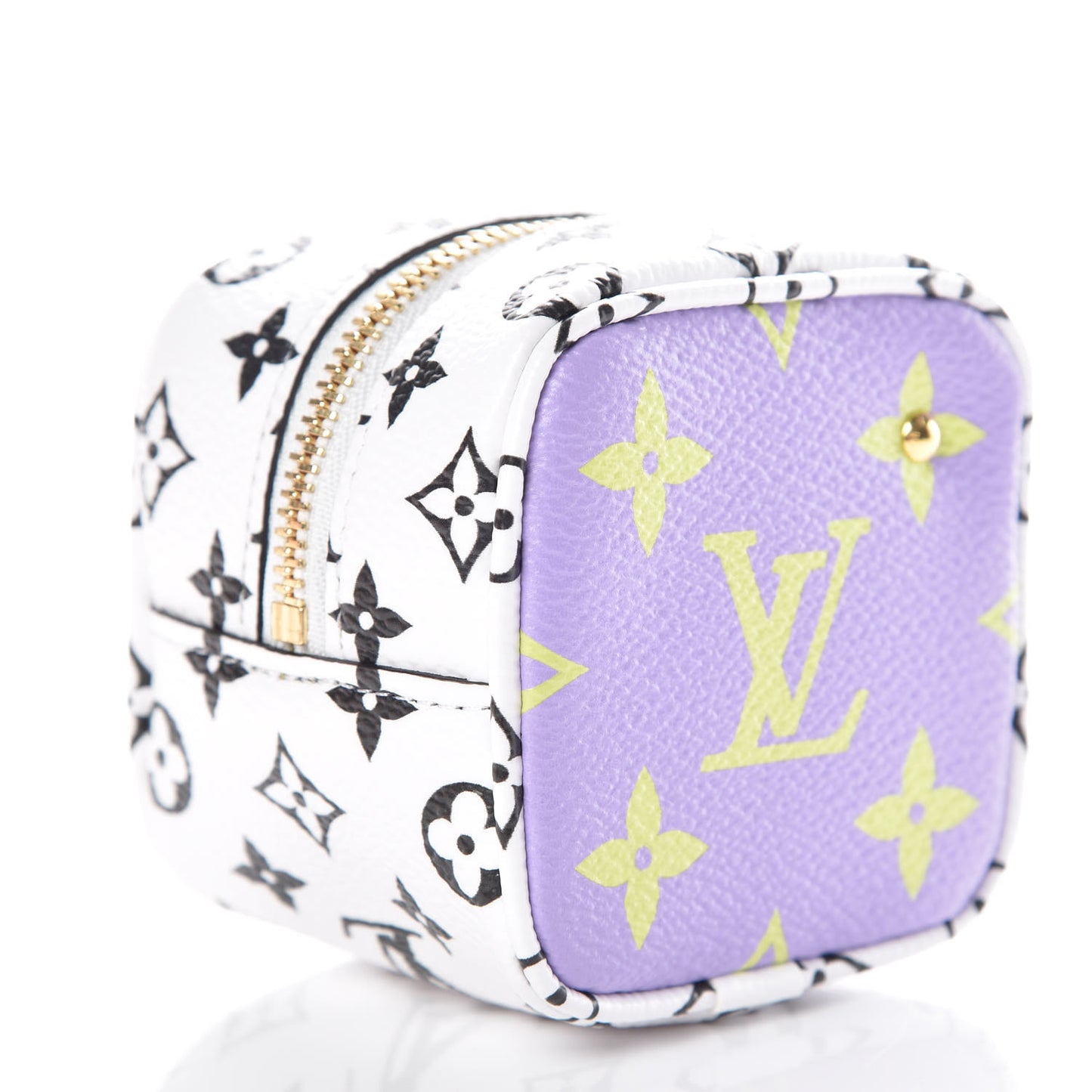 Monogram Giant Cube Coin Purse Pink