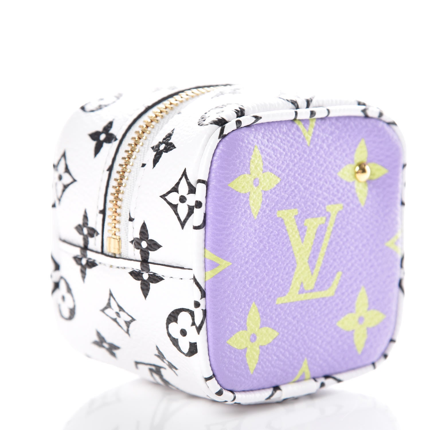 Louis Vuitton Monogram Giant Cube Coin Purse Pink 4 of 8