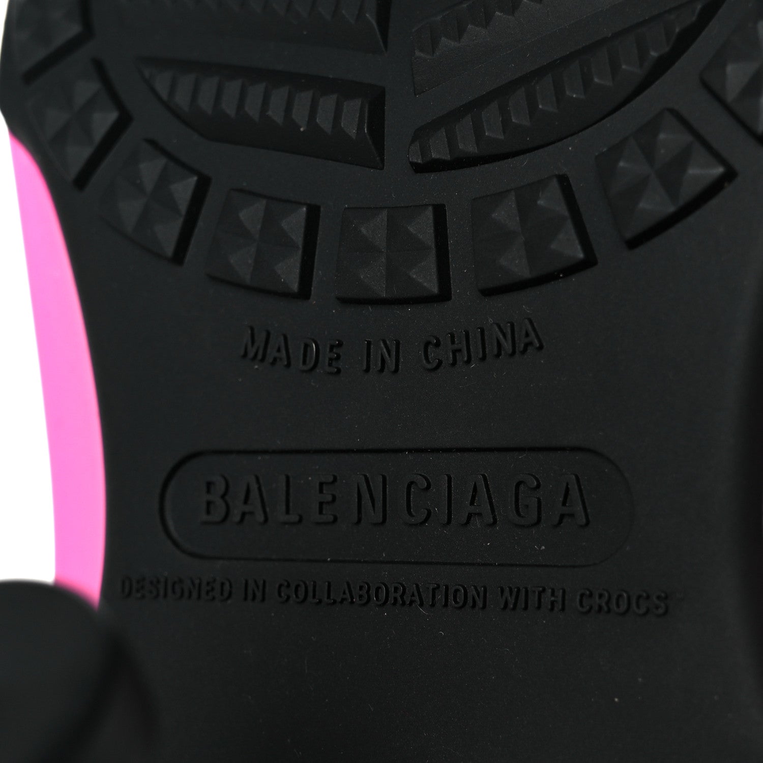 Balenciaga X CROCS Rubber Womens Madame 80 Sandals 38 Rose Bonbon 8 of 9