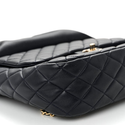 Chanel Lambskin Quilted Large In Seoul Backpack Navy 16 of 19