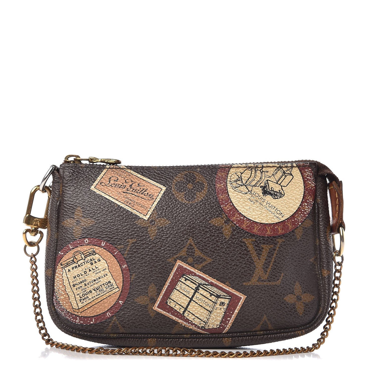 Louis Vuitton Monogram Patch Mini Pochette Accessories 1 of 10