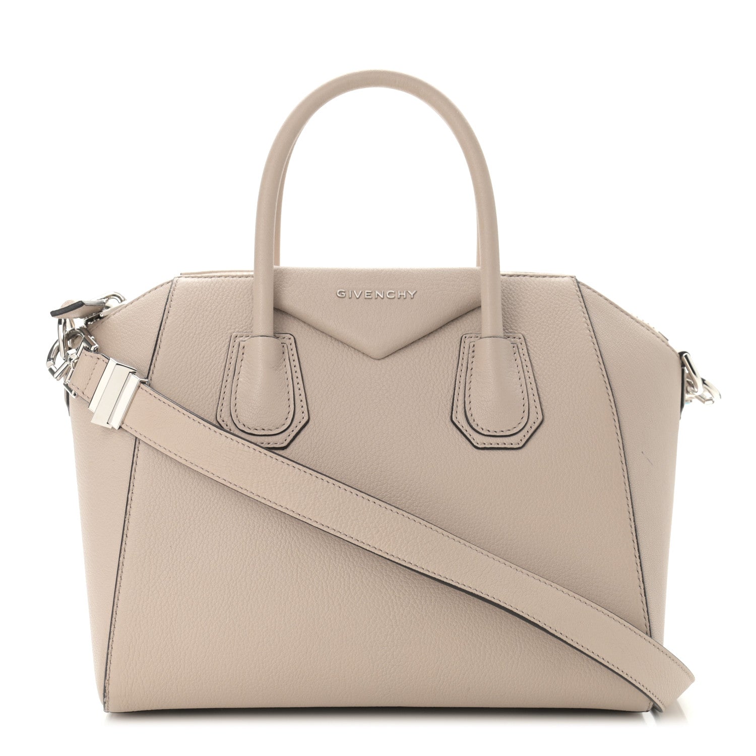 Givenchy Sugar Goatskin Small Antigona Dune 1 of 15