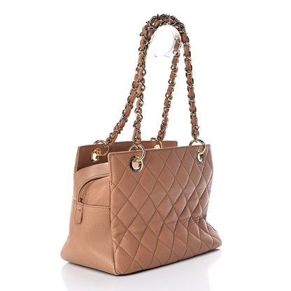 Chanel Caviar Petit Timeless Tote PTT Dark Beige 3 of 10