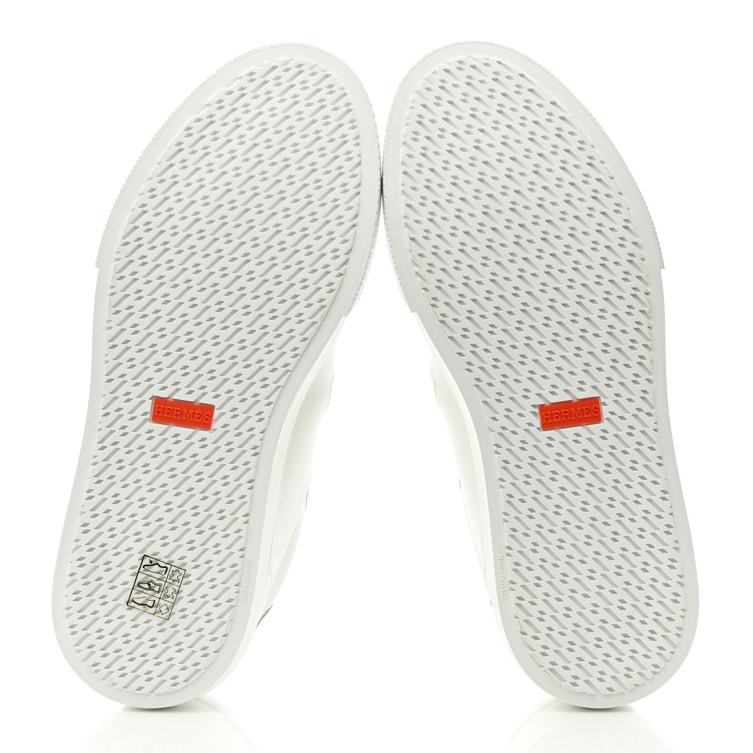 Hermes Calfskin Day Sneakers 39.5 White 5 of 9