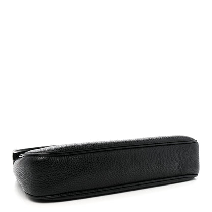 Gucci Pebbled Calfskin Medium Soho Flap Crossbody Black 4 of 10