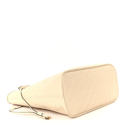 Louis Vuitton Empreinte Monogram Giant Neverfull MM Cream 5 of 12