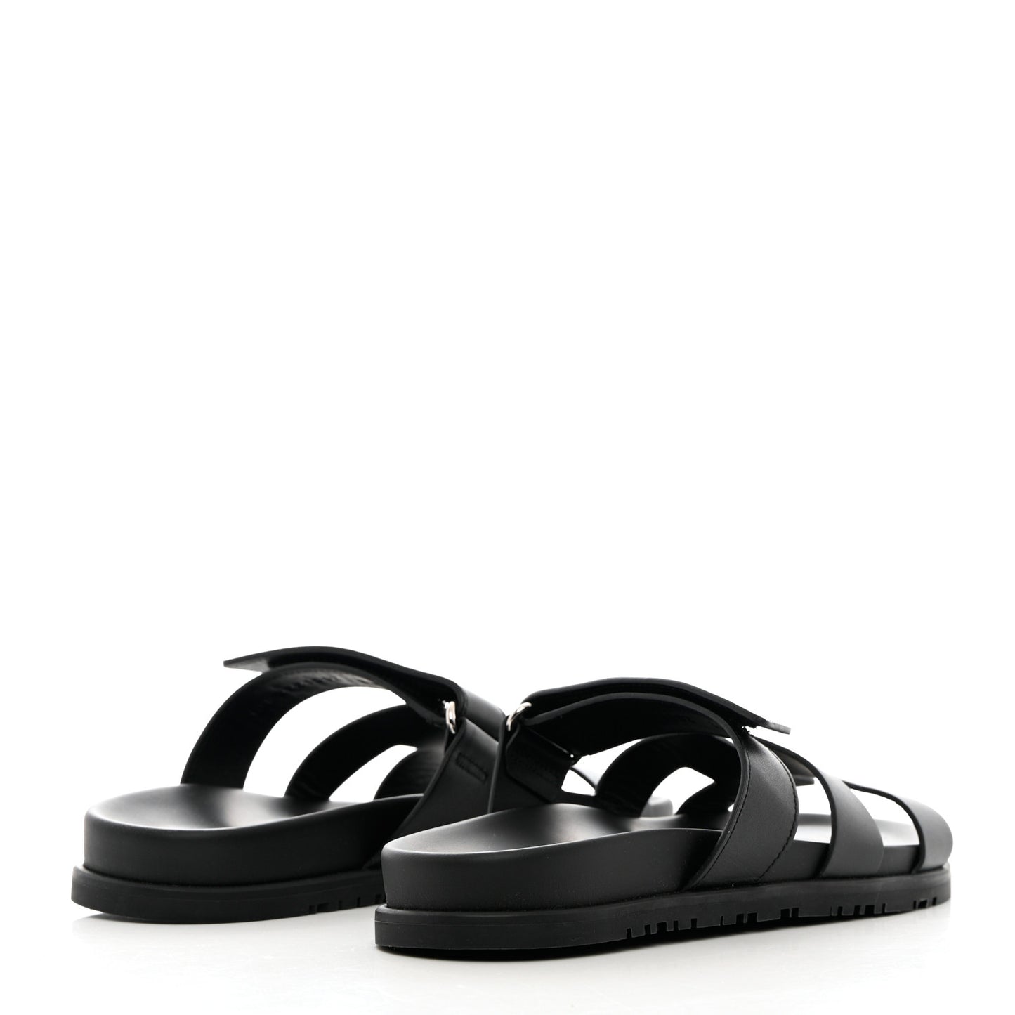 Calfskin Womens Chypre Sandals 38 Black