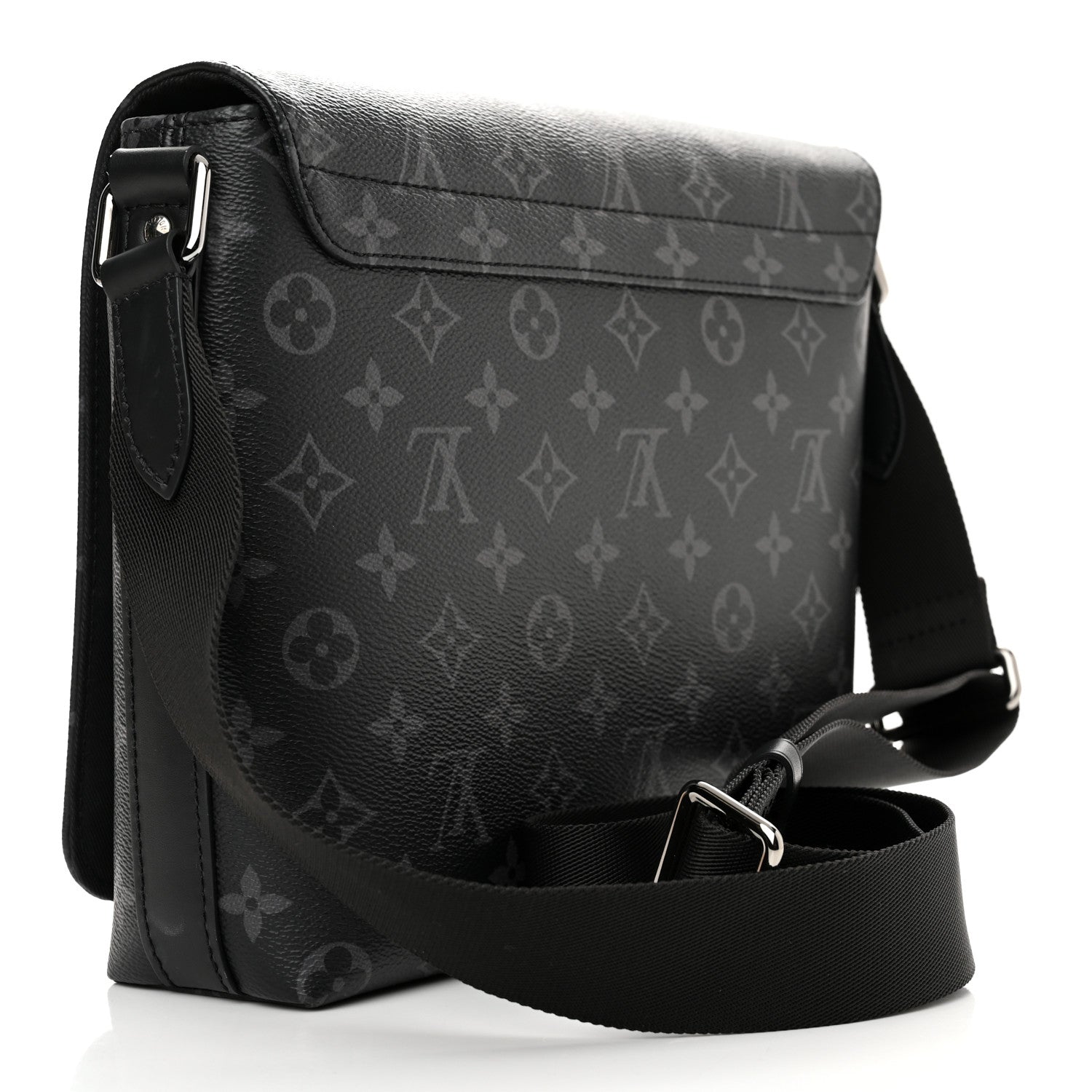 Louis Vuitton Monogram Eclipse District PM Black 3 of 13
