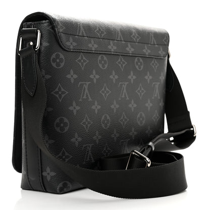 Louis Vuitton Monogram Eclipse District PM Black 3 of 13