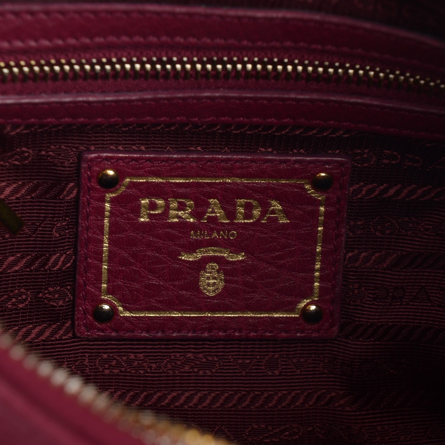 Prada Vitello Daino Hobo Ametista 6 of 14