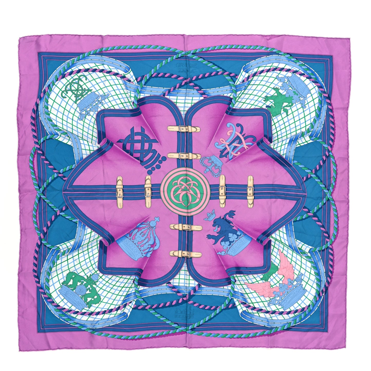 Silk Grande Tenue Scarf 90