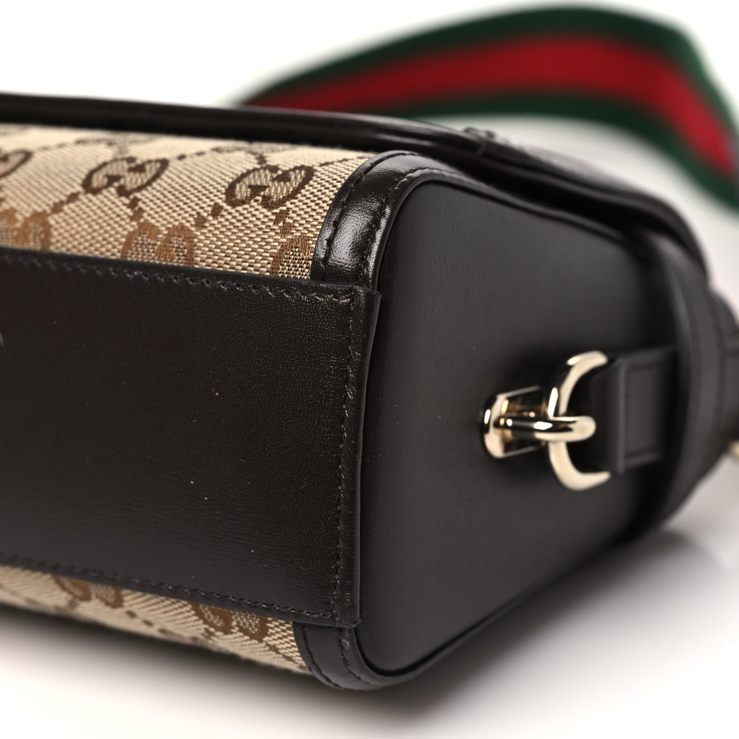 Monogram Medium Luce Shoulder Bag Beige Ebony