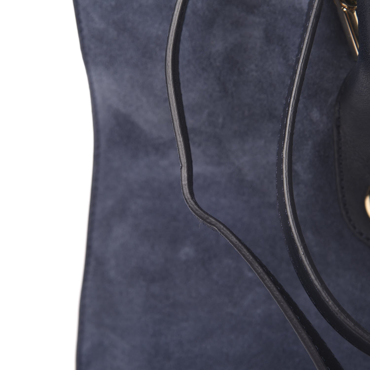 Jimmy Choo Suede Riley Tote Navy 15 of 16