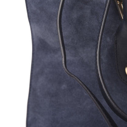 Jimmy Choo Suede Riley Tote Navy 15 of 16