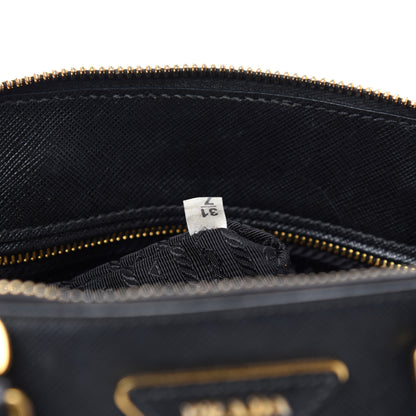 Prada Saffiano Lux Small Promenade Tote Black 10 of 11