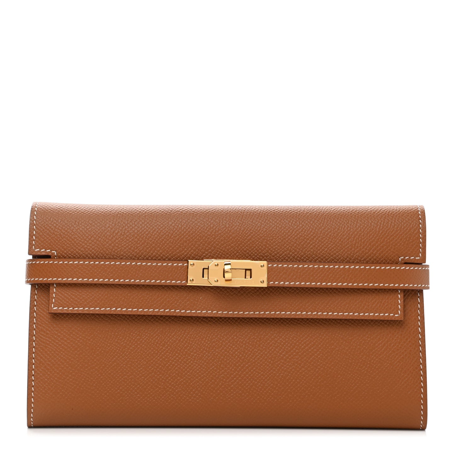 Epsom Kelly Longue Wallet Gold