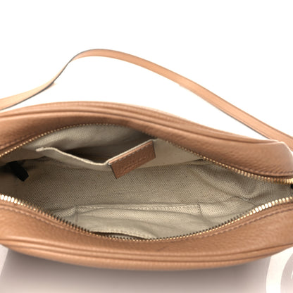 Gucci Pebbled Calfskin Small Soho Disco Bag Camelia 5 of 12