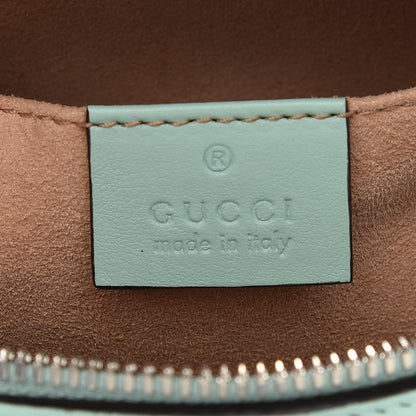 Gucci Calfskin Matelasse Diagonal Small GG Marmont Chain Shoulder Bag Multicolor Pastel 6 of 9