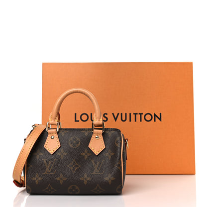 Louis Vuitton Monogram Nano Speedy Bandouliere 9 of 9