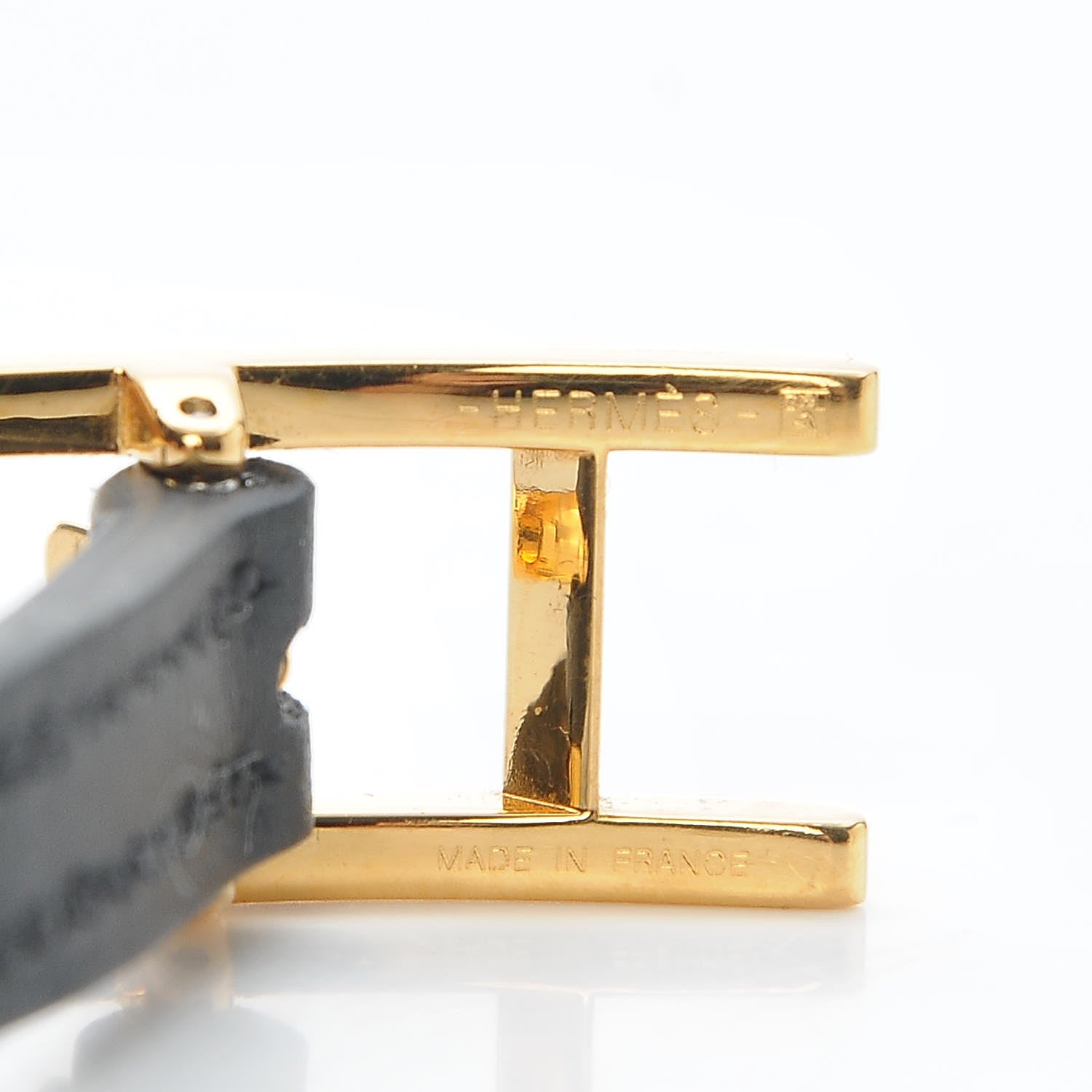 Hermes Chamonix Hapi 3 MMTriple Tour Bracelet GM Black 5 of 8