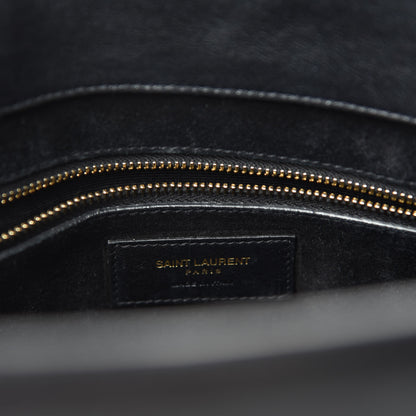 Saint Laurent Calfskin Large Sac De Jour Carryall Black 9 of 11