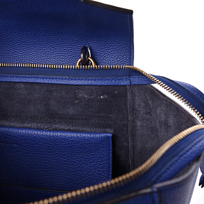 Celine Grained Calfskin Mini Belt Bag Indigo 7 of 9