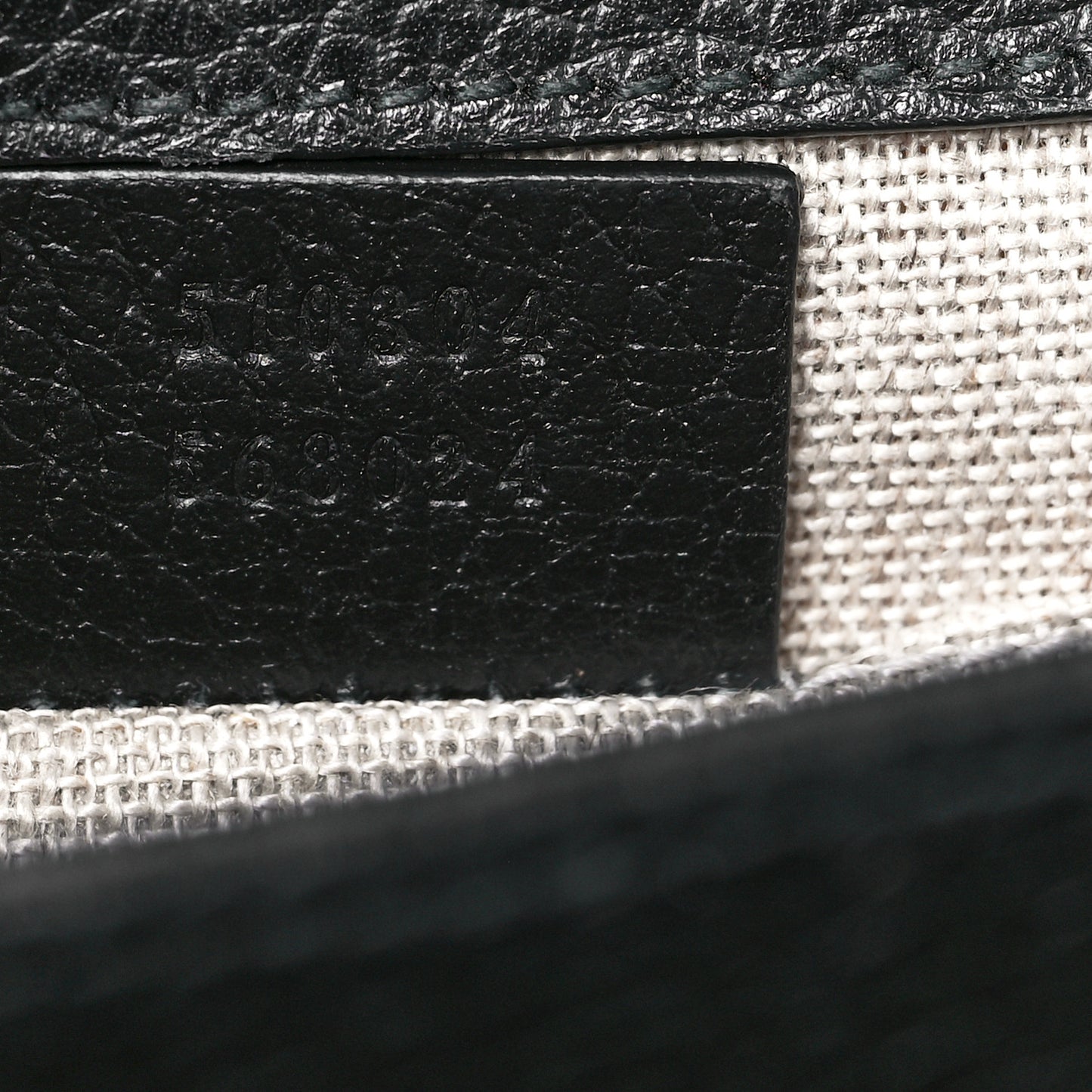 Dollar Calfskin Small Interlocking G Shoulder Bag Black
