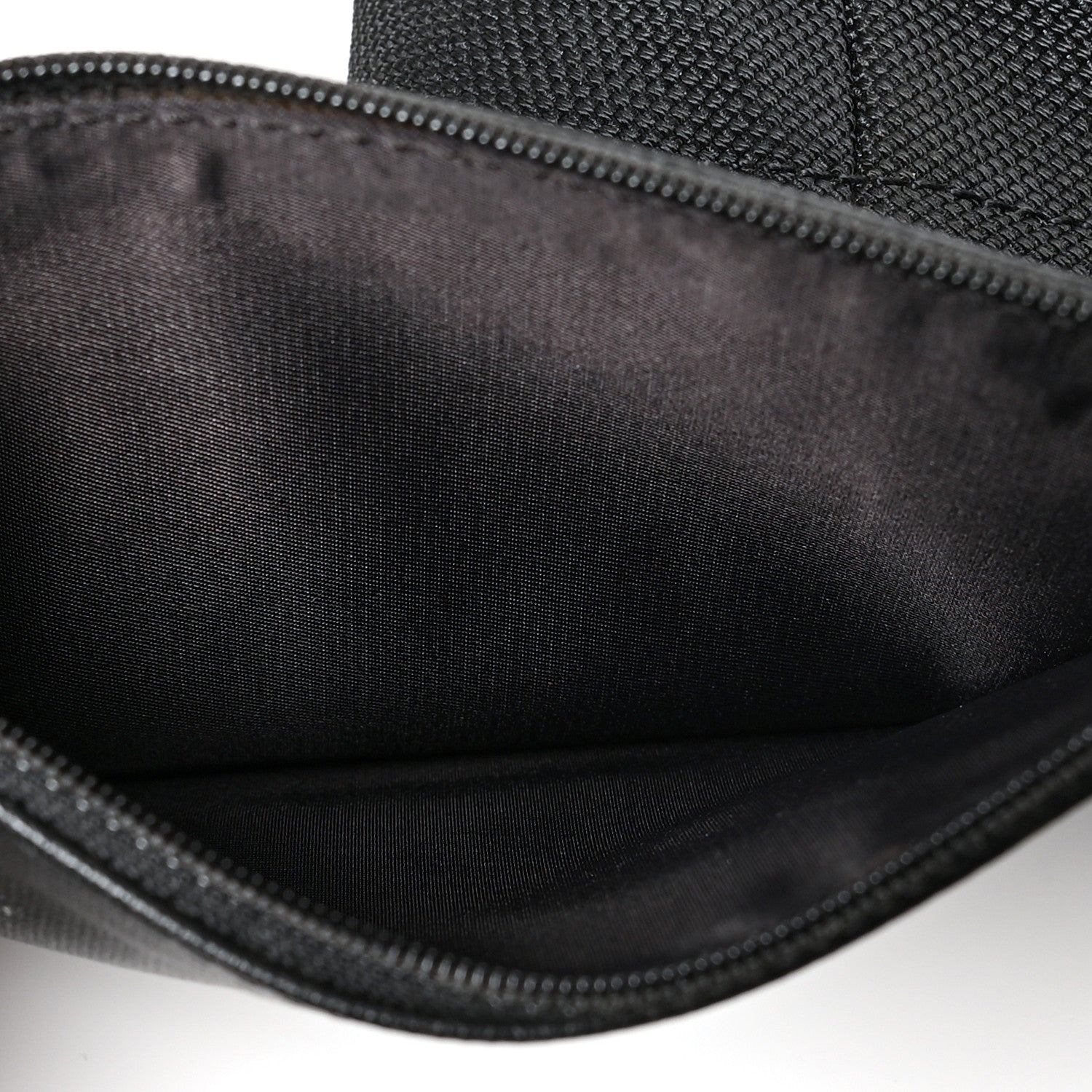 Chanel Coated Canvas Quilted Large Paris Biarritz Tote Black 7 of 14