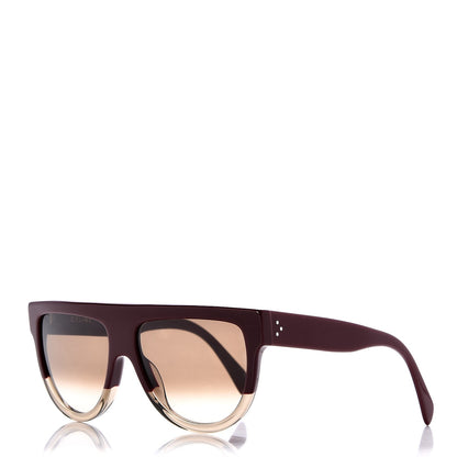 Celine Shadow Sunglasses CL 41026/S Burgundy 1 of 7