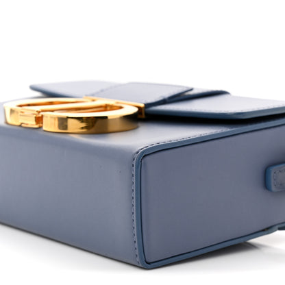 Christian Dior Box Calfskin 30 Montaigne Box Bag Blue 10 of 11