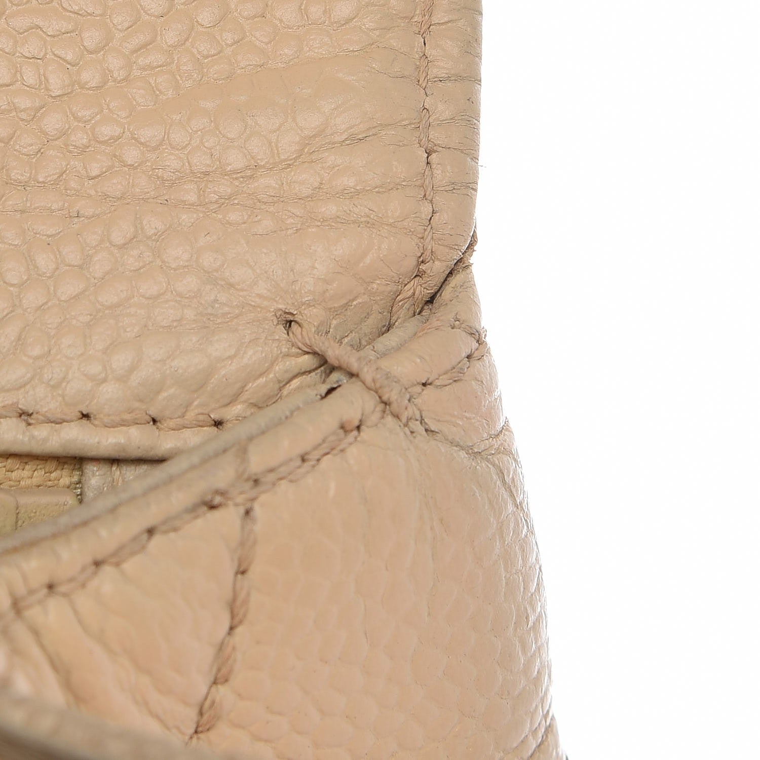 Chanel Caviar Quilted Jumbo Kelly Flap Beige Clair 12 of 19