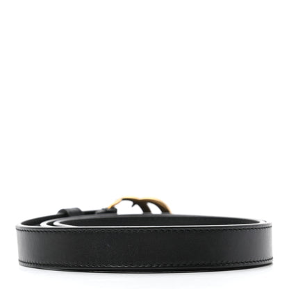 Gucci Calfskin Double G 20mm Belt 75 30 Black 2 of 5