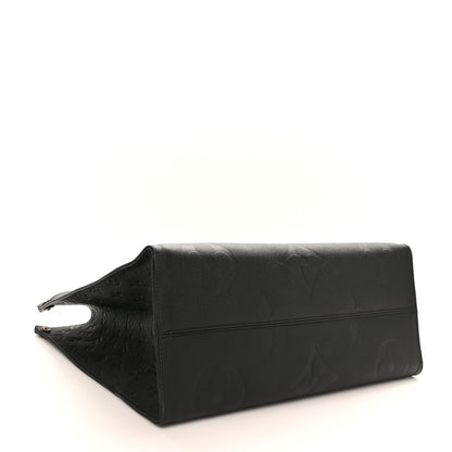 Louis Vuitton Empreinte Monogram Giant Onthego GM Black 4 of 9