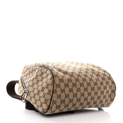 Gucci Monogram Travel Backpack Dark Brown 4 of 10