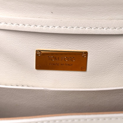 Tom Ford Calfskin Sedgwick Zip Clutch White 6 of 24