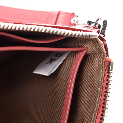 MCM Calfskin Milla Tech Pouch Pink 10 of 13