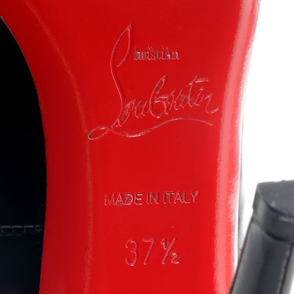 Christian Louboutin Calf Decollette 100 Jazz Pumps Black 37.5 6 of 6