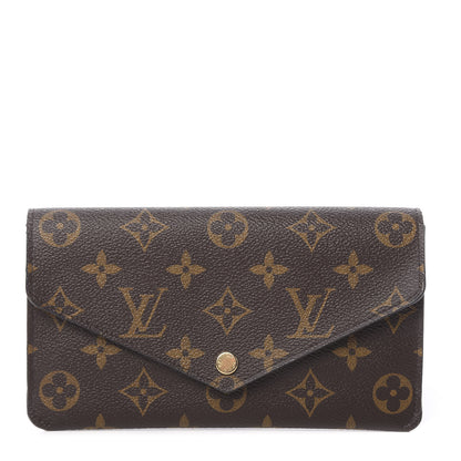 Louis Vuitton Monogram Jeanne Wallet Rose Ballerine 1 of 7