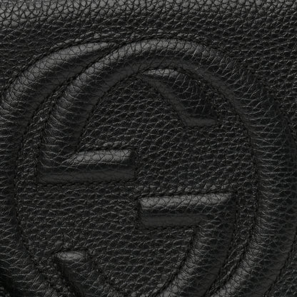 Gucci Pebbled Calfskin Small Soho Disco Bag Black 8 of 13