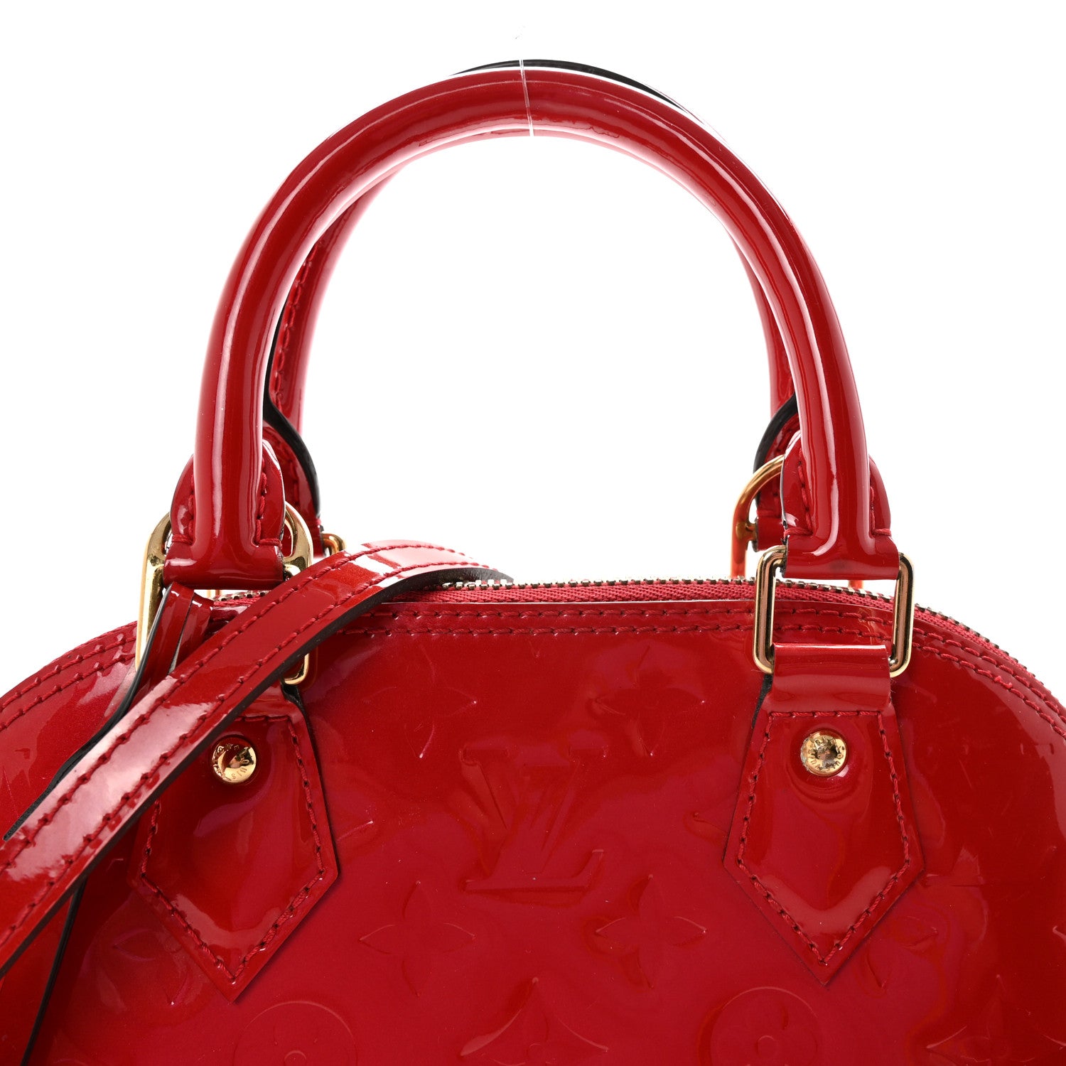 Louis Vuitton Vernis Alma BB Rose Indien 7 of 9