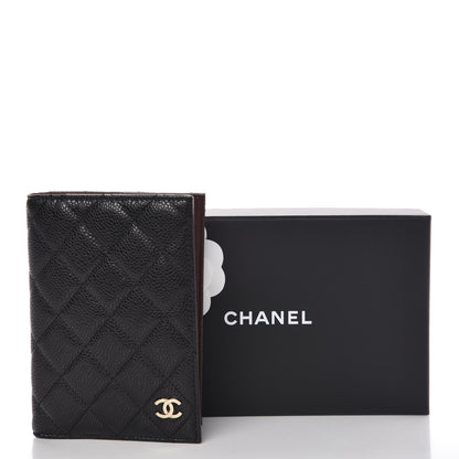 Chanel Caviar Quilted Passport Holder Black 8 of 8
