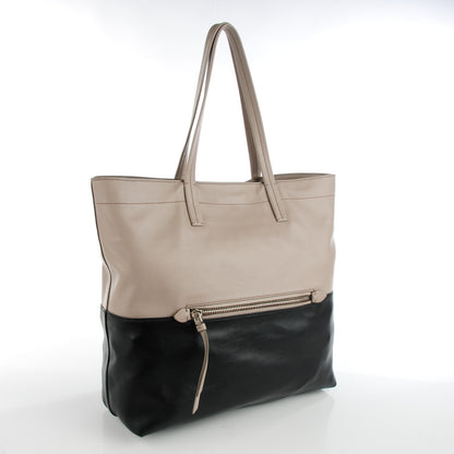Miu Miu Vitello Soft Calf Shopping Tote Allumino Nero Black 3 of 9