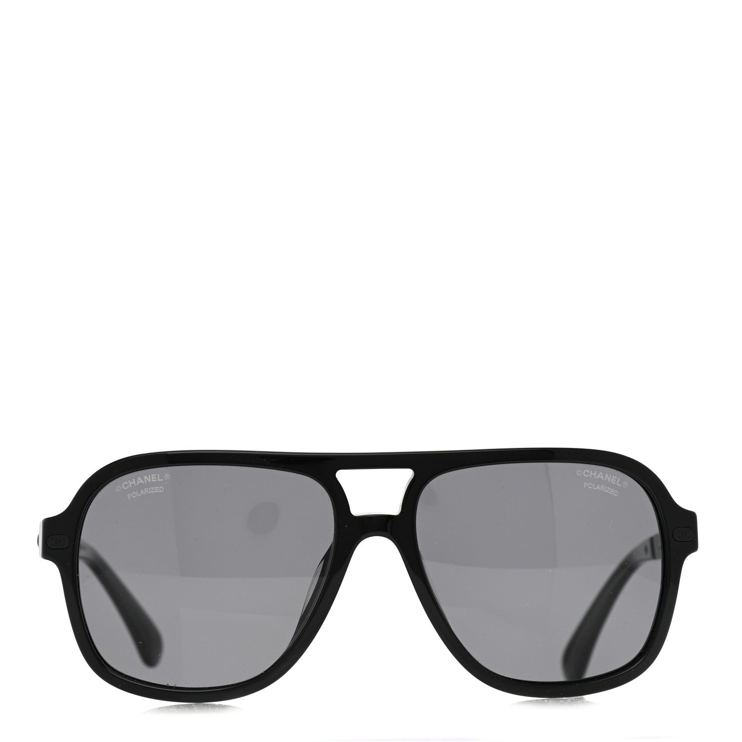 Chanel Acetate CC Sunglasses 5436-Q-A Black 2 of 7