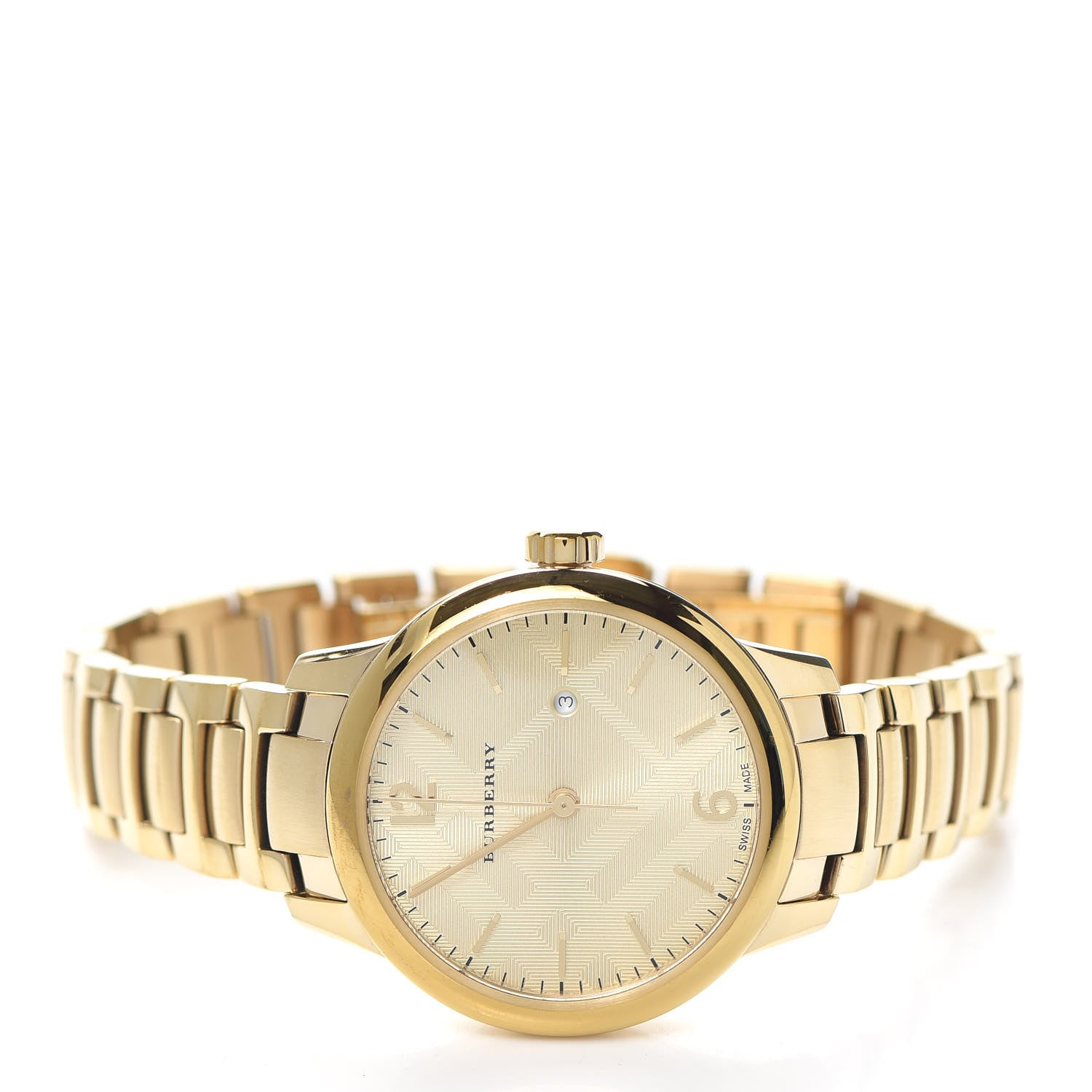 Burberry Stainless Steel 32mm Classic Quartz Watch Gold BU10109 2 of 5