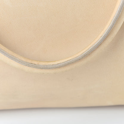 Valentino Garavani Lambskin Ruffle Tote Beige 16 of 19