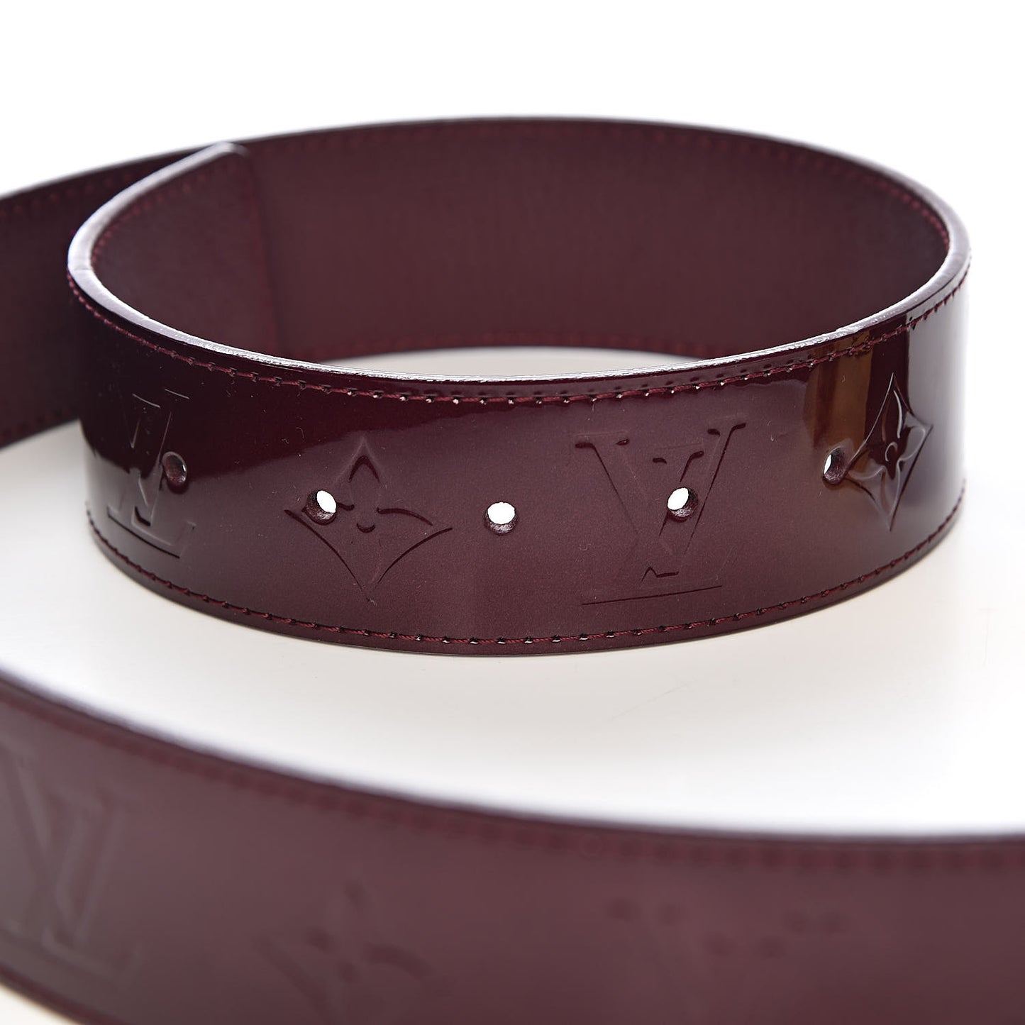 Vernis LV Facettes Belt 85 34 Rouge Fauviste
